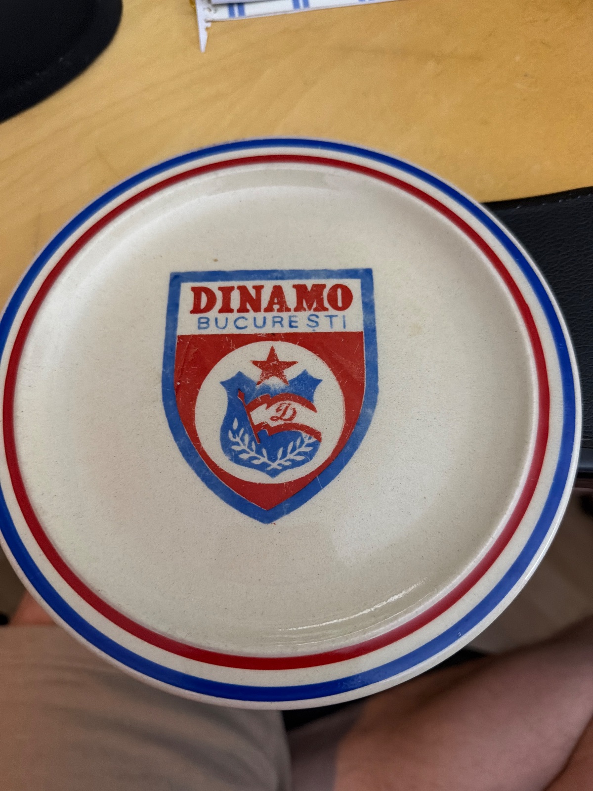 Vas, farfurie porțelan anii 80